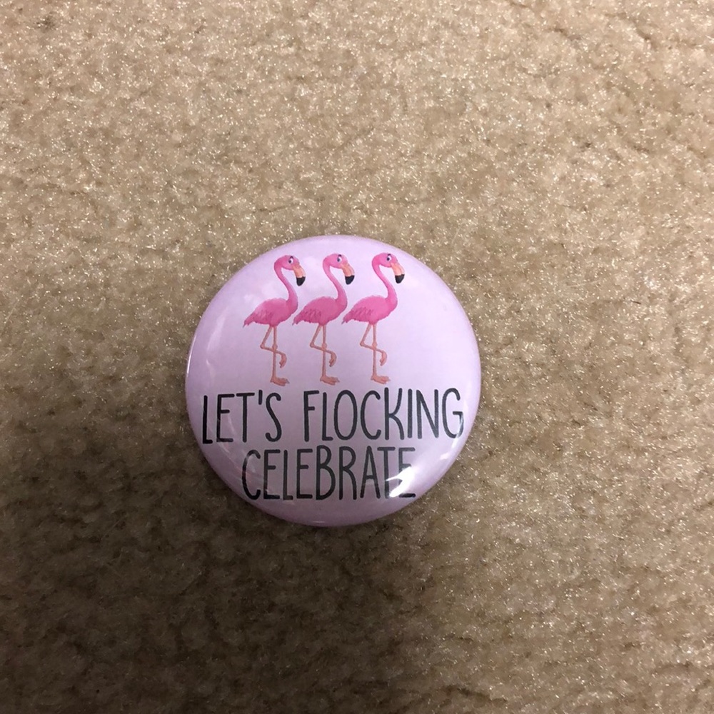New Let’s Flocking Celebrate Bachelorette Pin